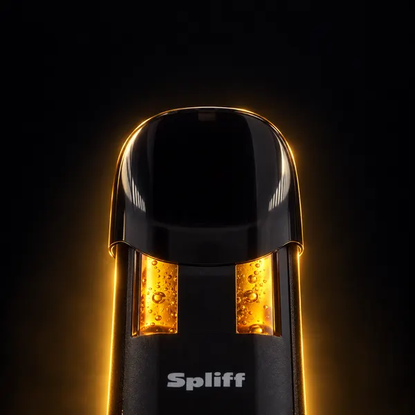 Pod da Magic Vape, live rosin dourado como mel atrás das janelas