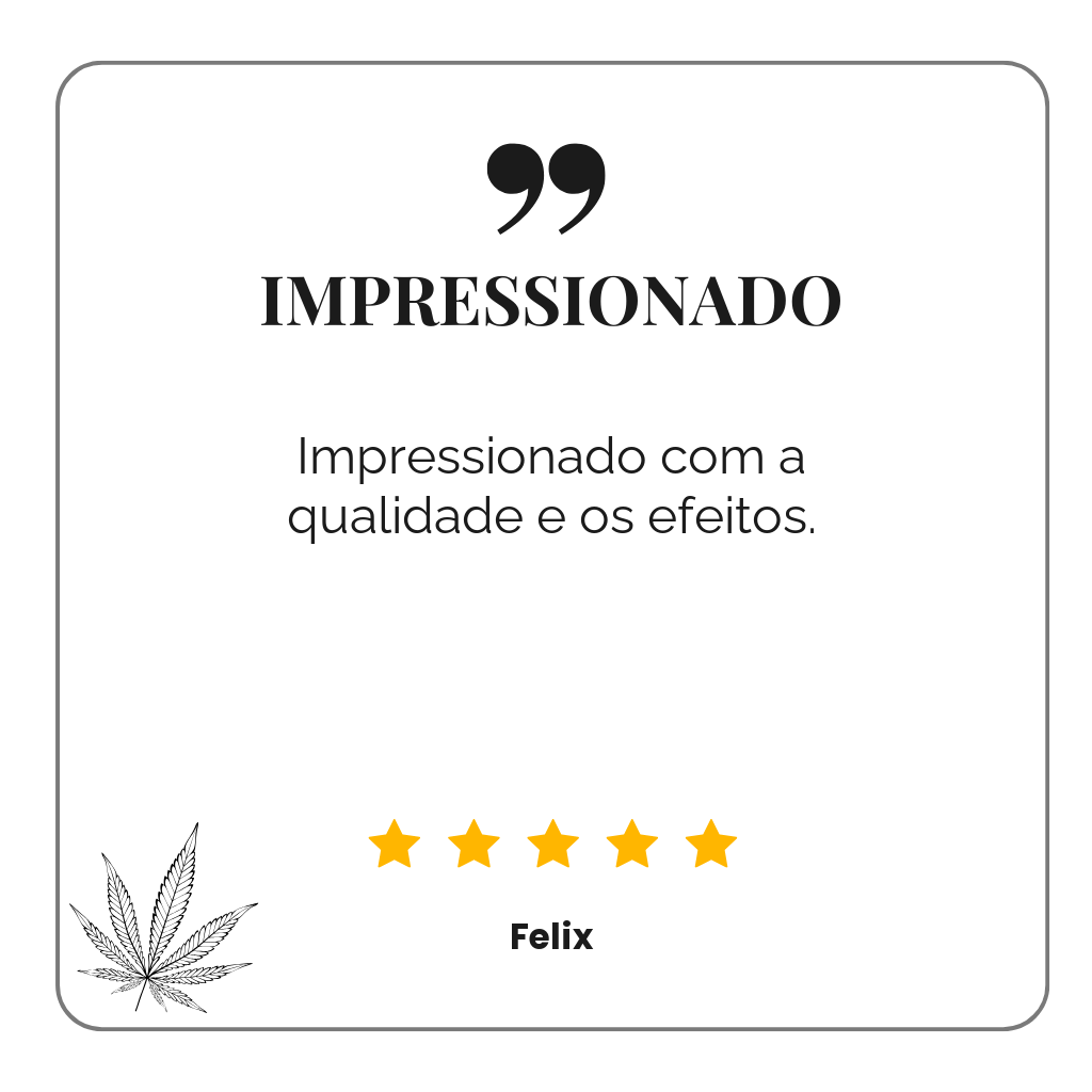 Avaliação de cliente Spliff: Impressionado com a qualidade e os efeitos (Felix)