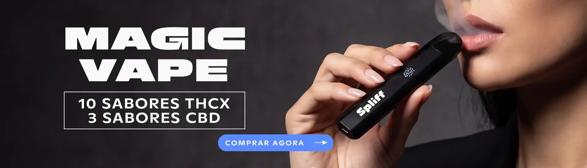 Magic Vape THCX Spliff – 10 sabores THCX e 3 sabores CBD