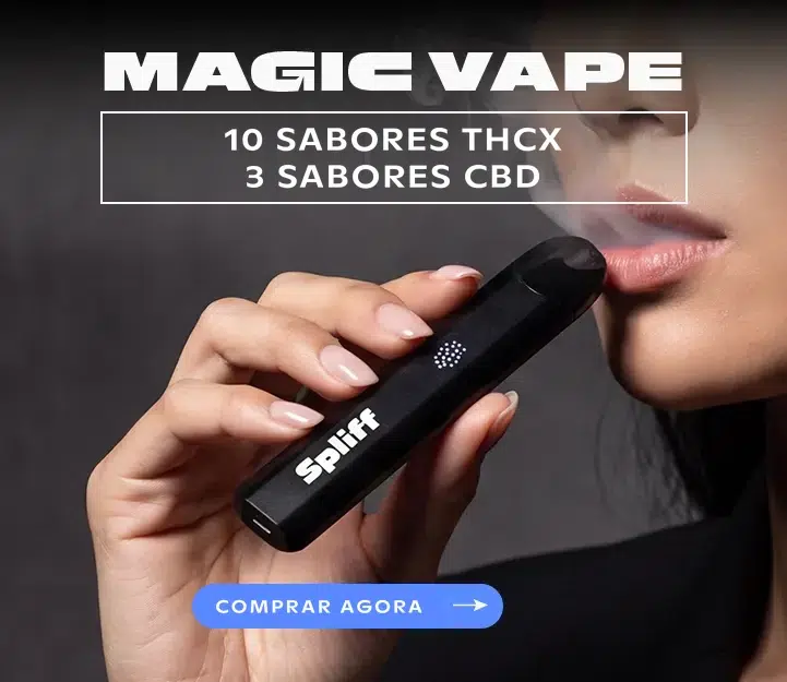 Magic Vape THCX Spliff – 10 sabores THCX e 3 sabores CBD