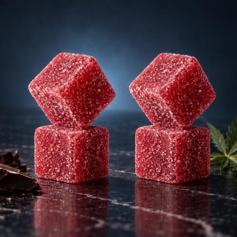 Canábis: comestível Magic Candy – Rebuçados numa composição de estúdio