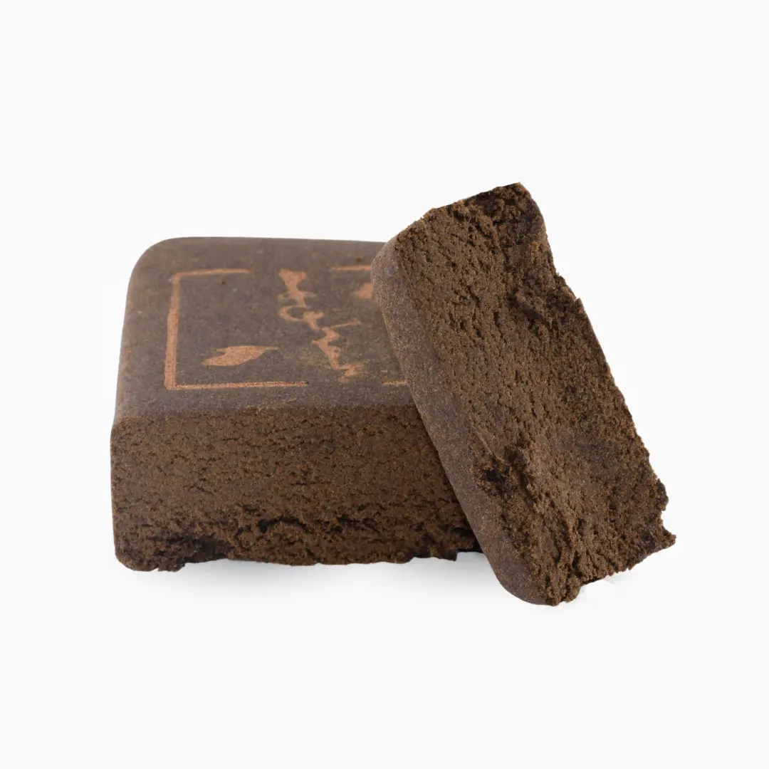 Moroccan Hash 60% THCX, placa peneirada castanha