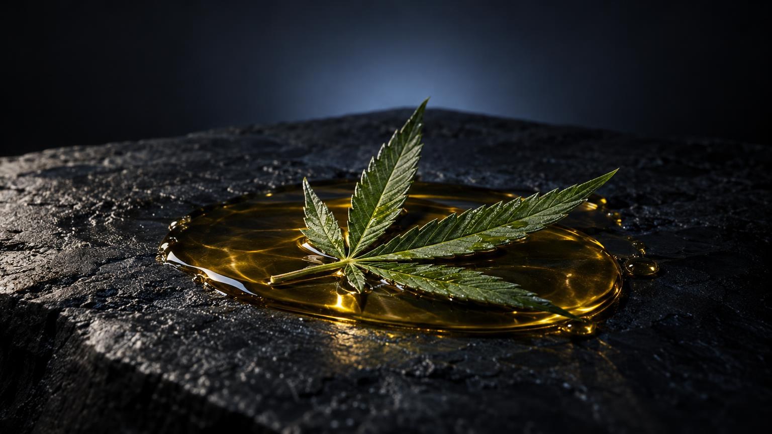 Plano aproximado com luz natural sobre Melhor óleo cbd