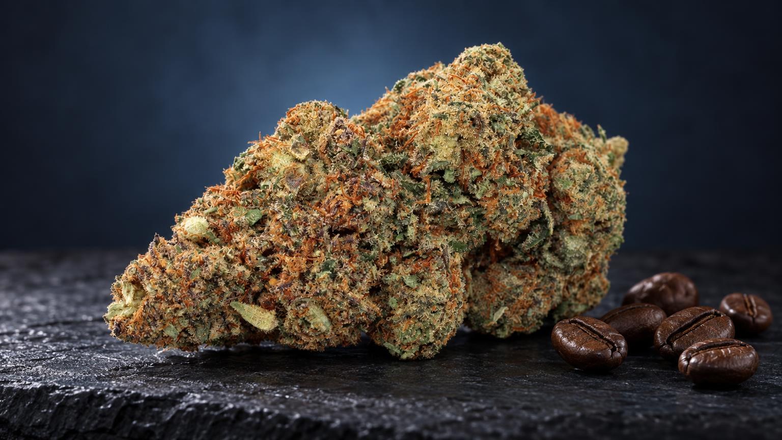 Terpenos: flor Jack Herer numa composição de estúdio