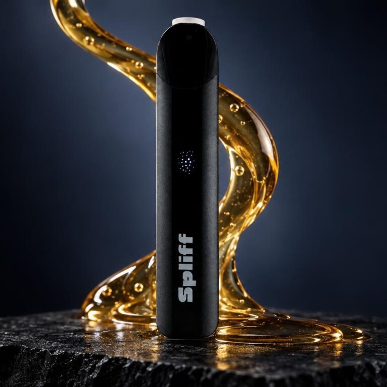 Plano aproximado com luz natural sobre Vapes thc portugal