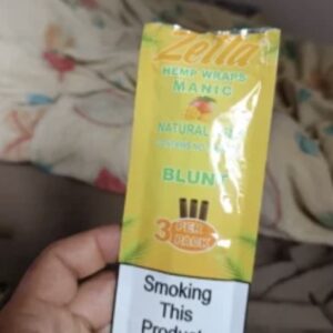 Avaliação de cliente Blunt Zelta Hemp Wraps com foto - Spliff