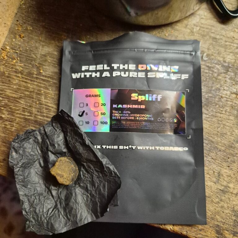 Avaliação de cliente Kashmir Hash com foto - Spliff